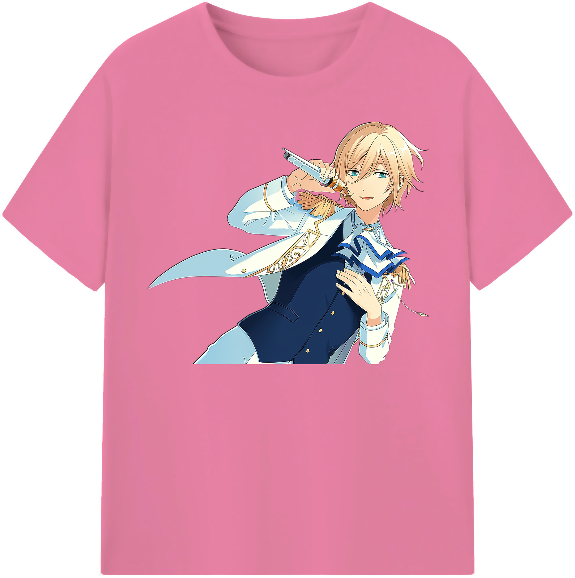 （画像用） あんさんぶるスターズ! Ensemble Stars 綿100％半袖Tシャツ（フロントプリント）
